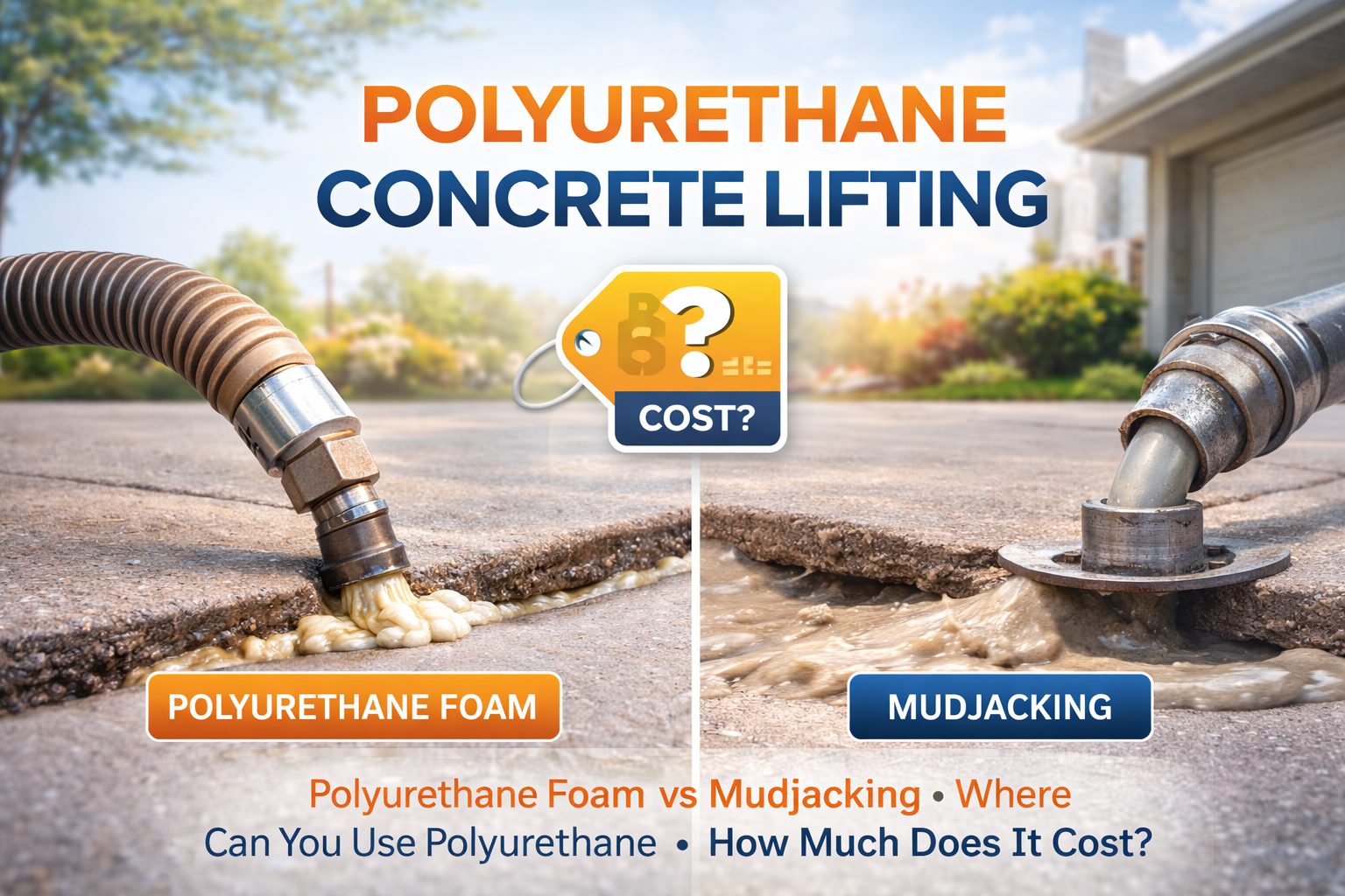 How Does Polyurethane Concrete Lifting Work?