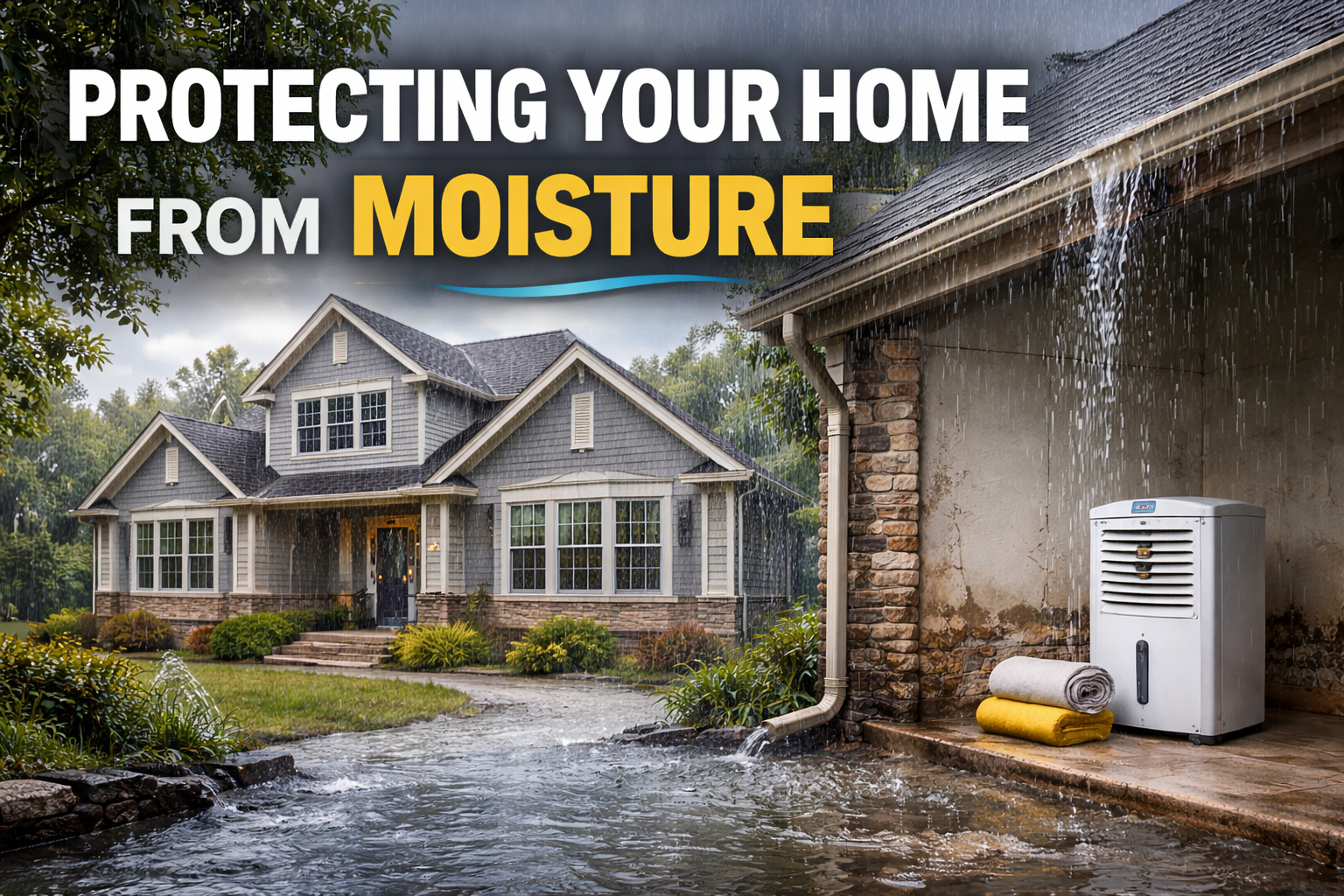 Protect your home from moisture