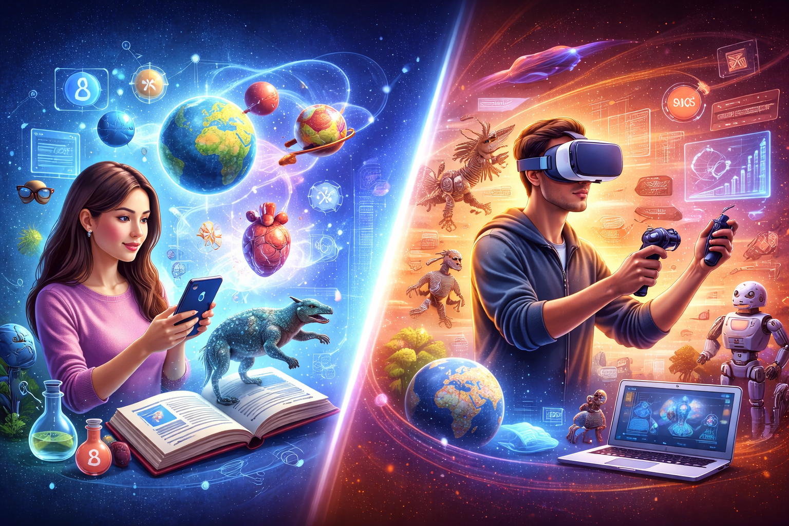 Augmented Reality vs. Virtual Reality: What’s the Difference and How They Impact Education