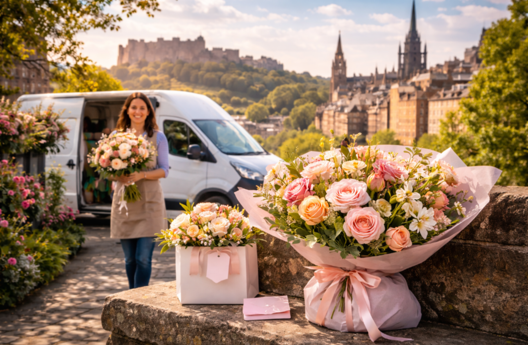 Flower delivery in Edinburgh