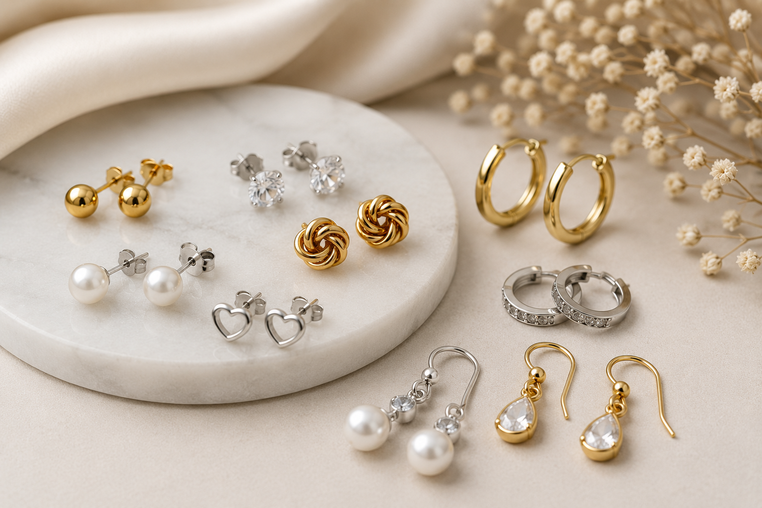 Nickel Free Earrings: The Perfect Choice for Sensitive Ears
