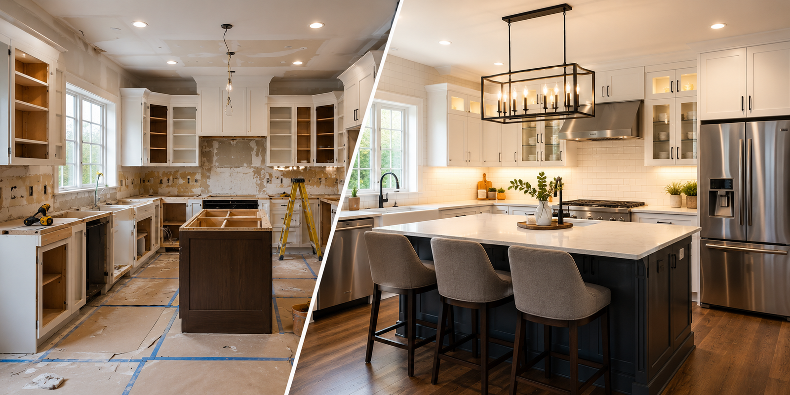 Kitchen Remodeling & Repairs: Transform Your Kitchen Into a Functional Modern Space