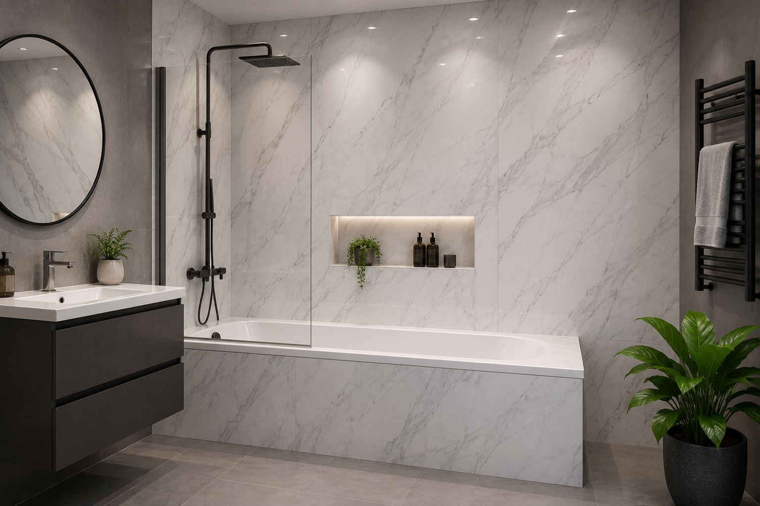 Waterproof PVC Bath Panels: A Modern & Low-Maintenance Bathroom Solution