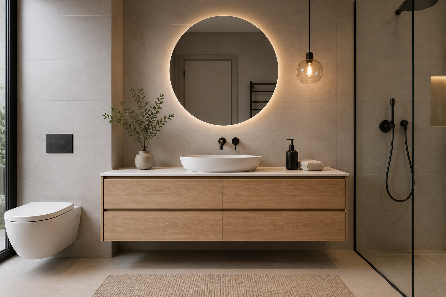 Wall Hung Bathroom Vanities: A Stylish & Space-Saving Bathroom Solution